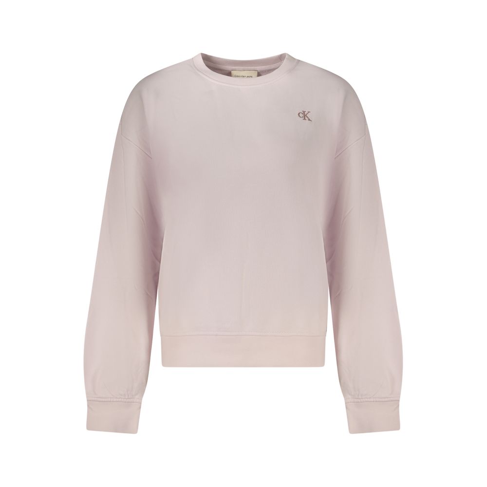 Calvin Klein t-shirt Swea rosa in cotone