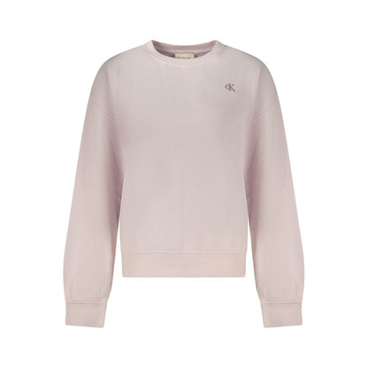 Calvin Klein t-shirt Swea rosa in cotone