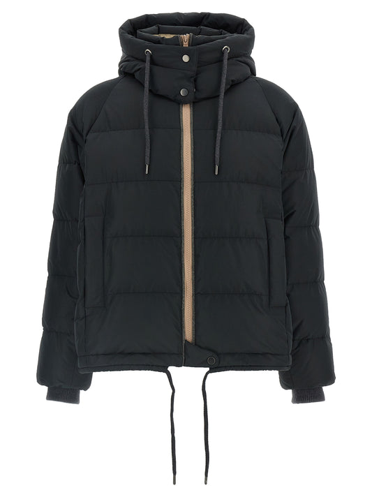 Brunello Cucinelli Black Cotton Jacket