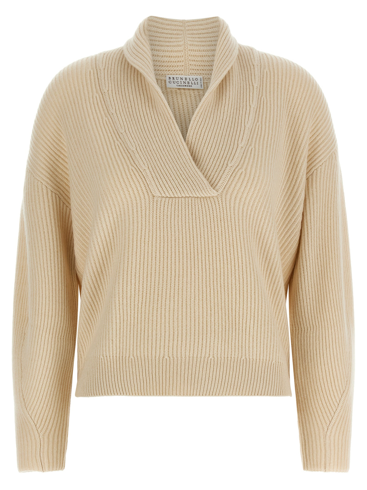 Brunello Cucinelli Cardigan Beige in Cashmere