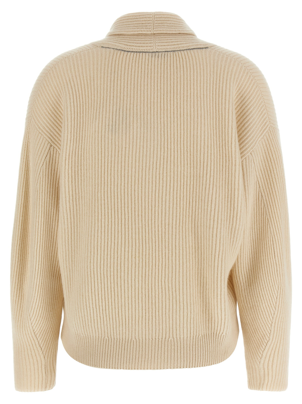 Brunello Cucinelli Cardigan Beige in Cashmere