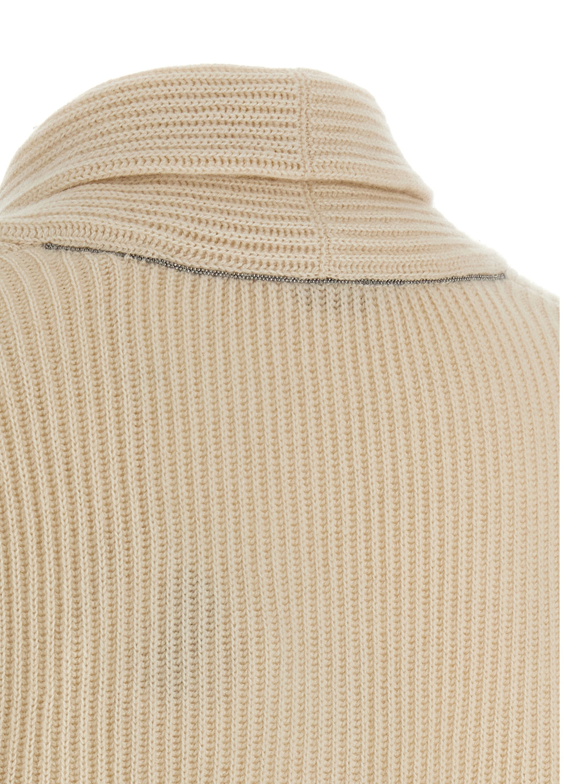 Brunello Cucinelli Cardigan Beige in Cashmere
