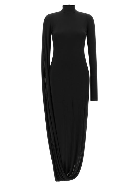 Giuseppe Di Morabito Black Viscose Dress