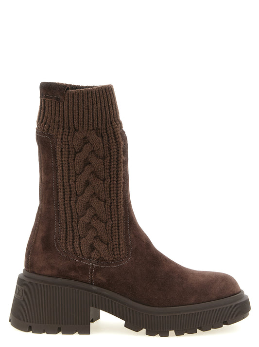 Jimmy Choo Tamia Ankle Boots – Brown