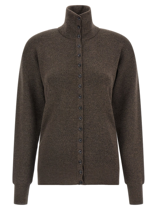 Lemaire Brauner Wollcardigan