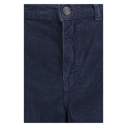 The Row Pantaloni Casual Blu in Cotone