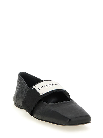 Givenchy Schwarze Ballerinas aus Lammleder – Produktansicht 2 | Arca Lucia