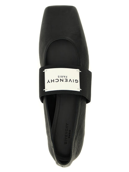 Givenchy Schwarze Ballerinas aus Lammleder – Produktansicht 4 | Arca Lucia