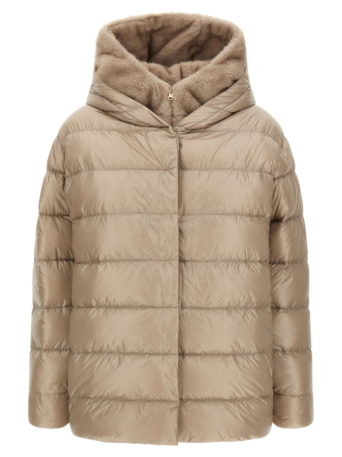 Herno Beige Polyamid Steppjacke – Produktansicht 1 | Arca Lucia