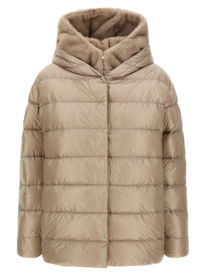 Herno Beige Polyamid Steppjacke – Produktansicht 1 | Arca Lucia