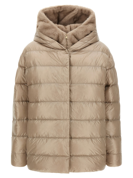 Herno Beige Polyamid Steppjacke – Produktansicht 1 | Arca Lucia