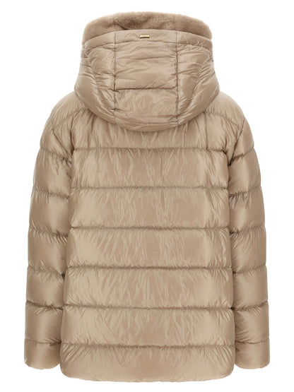 Herno Beige Polyamid Steppjacke – Produktansicht 2 | Arca Lucia