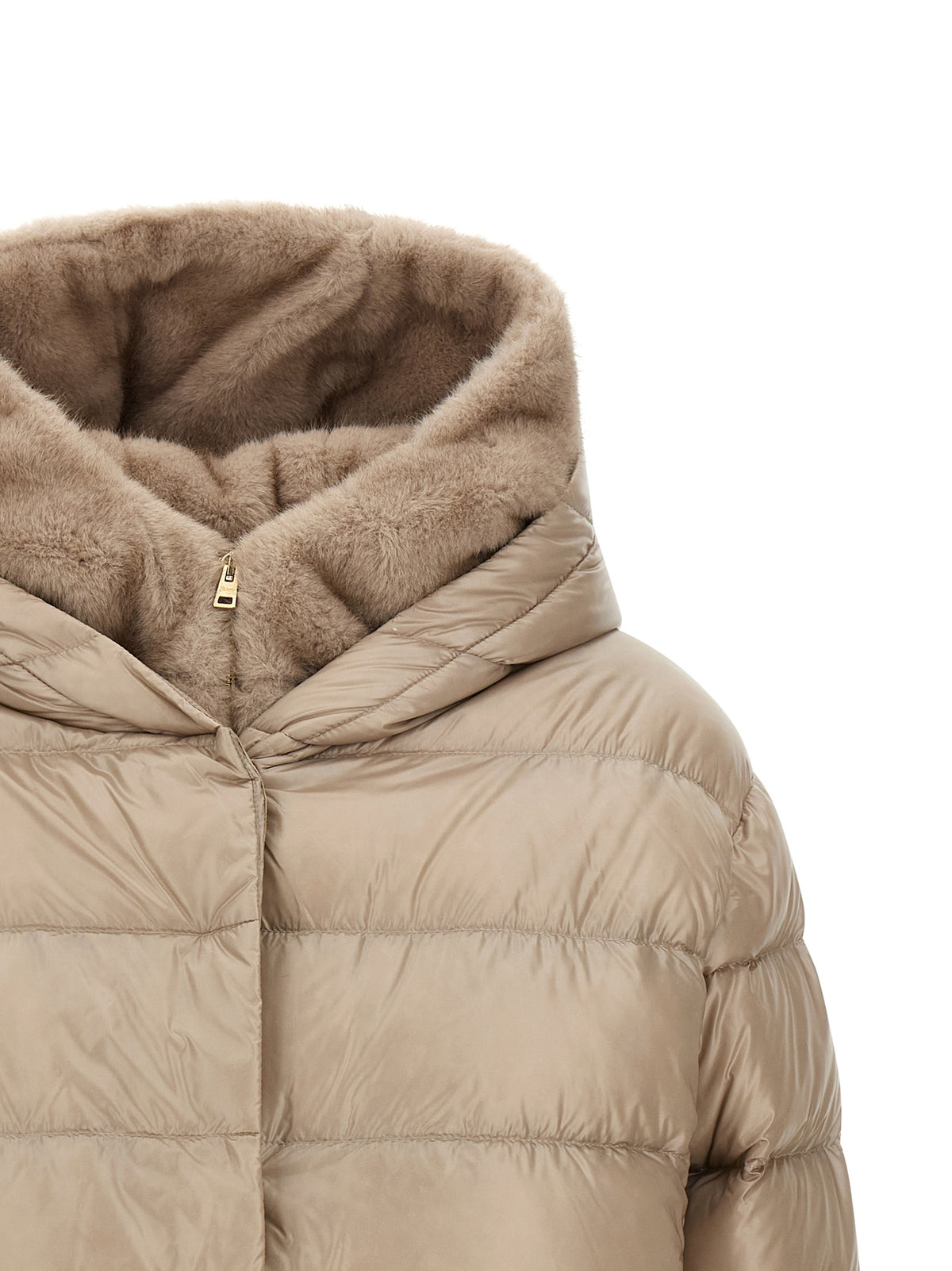Herno Beige Polyamid Steppjacke – Produktansicht 3 | Arca Lucia