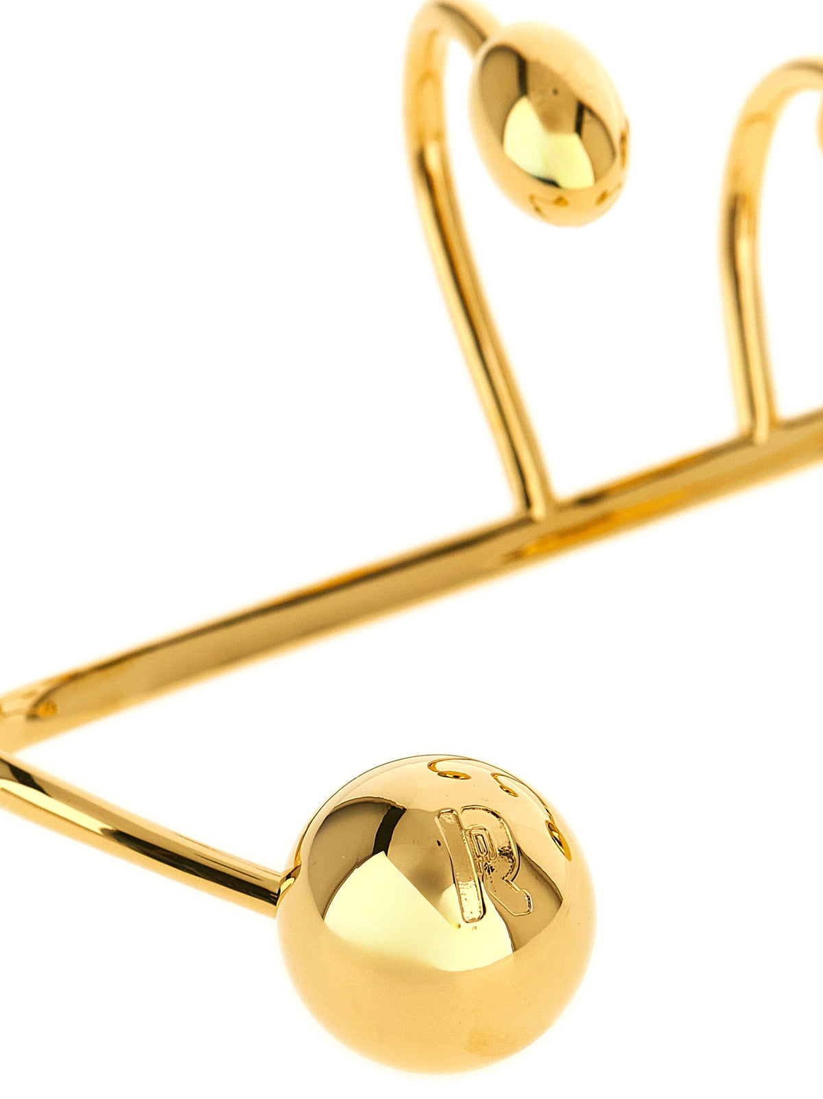 Paco Rabanne Bracelet in Gold-Tone Brass