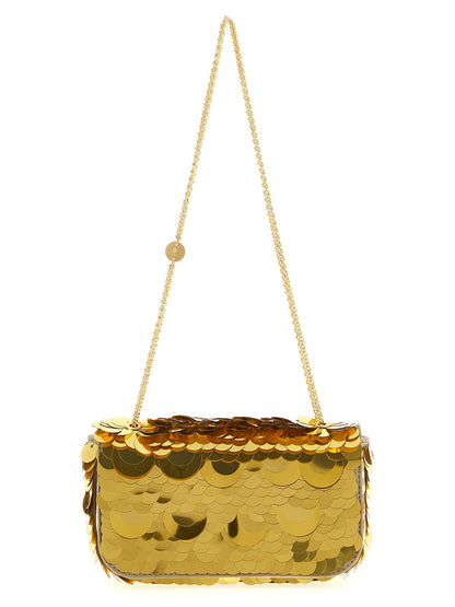 Paco Rabanne Sparkle Mini Schultertasche Gold