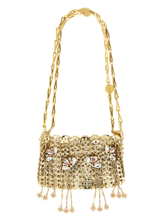 Paco Rabanne Borsa a Spalla in Acciaio Inossidabile – Color Oro