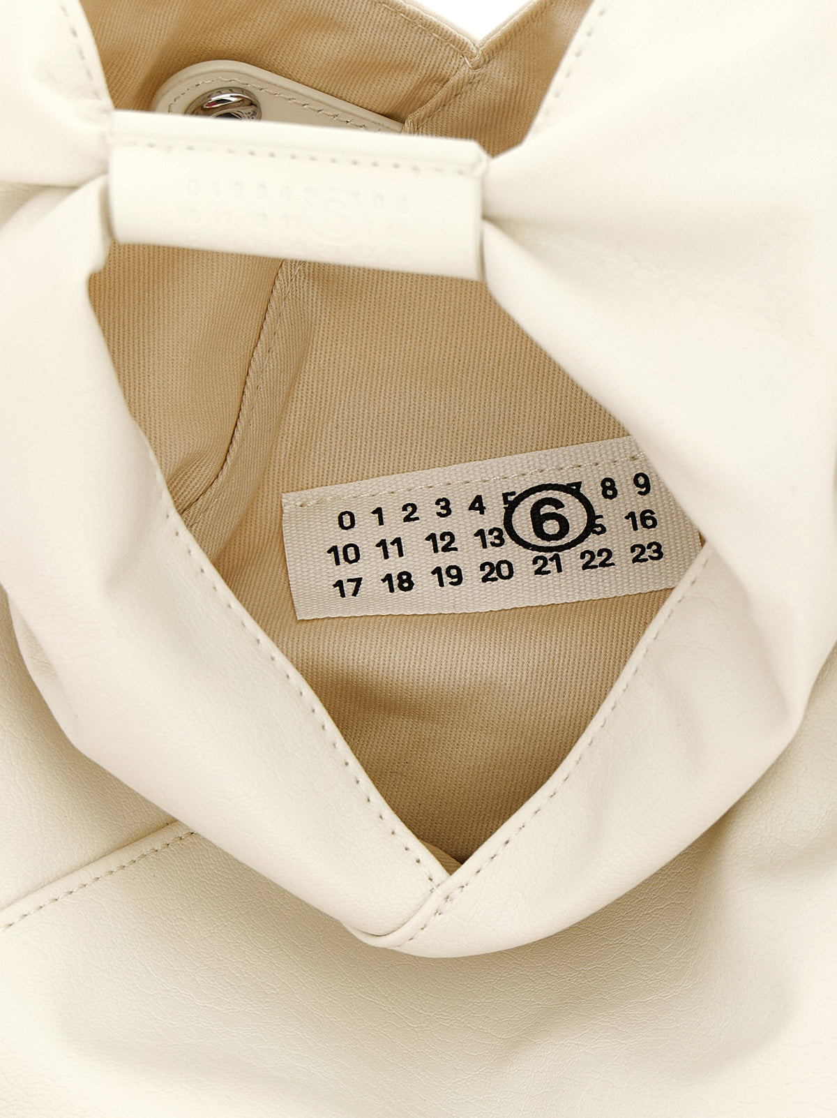 MM6 Maison Margiela Borsa a Tracolla in Polietilene – Bianco