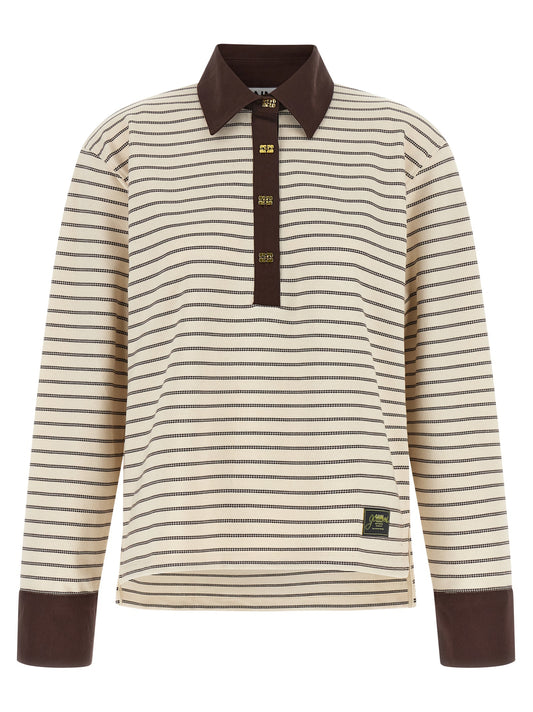 Ganni Brauner Baumwollcardigan