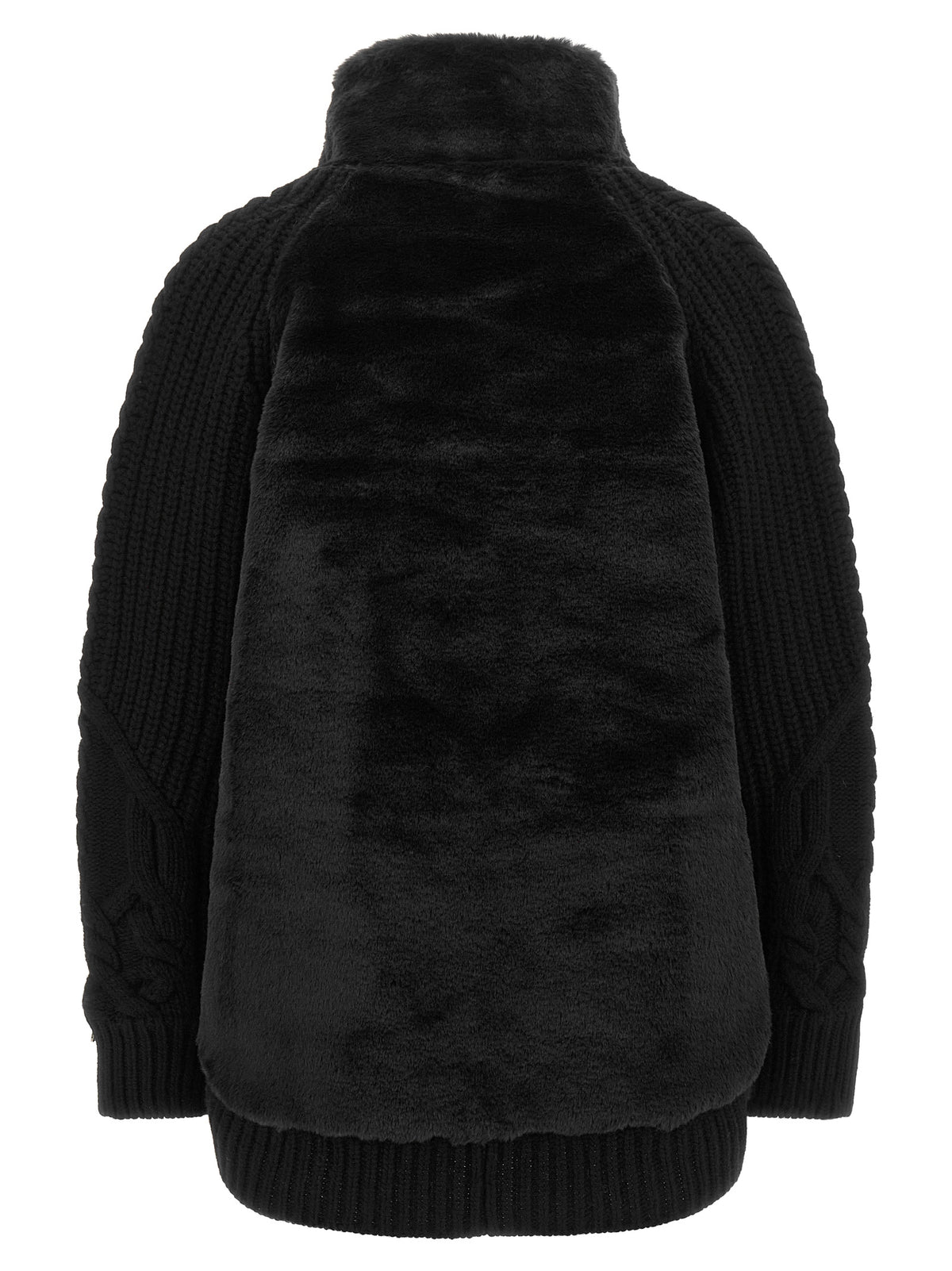 Herno Schwarzer Wollcardigan – Produktansicht 2 | Arca Lucia