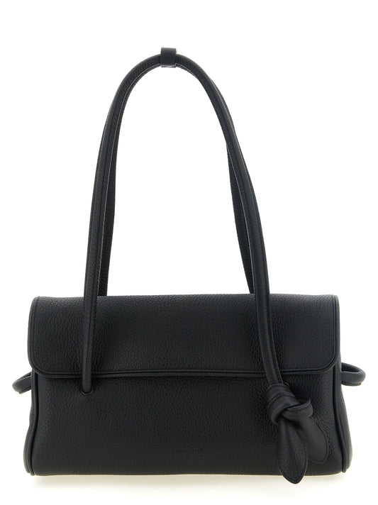 Jacquemus Schwarze Kalbsleder-Handtasche