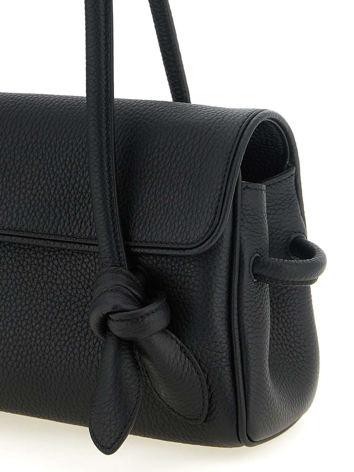 Jacquemus Schwarze Kalbsleder-Handtasche