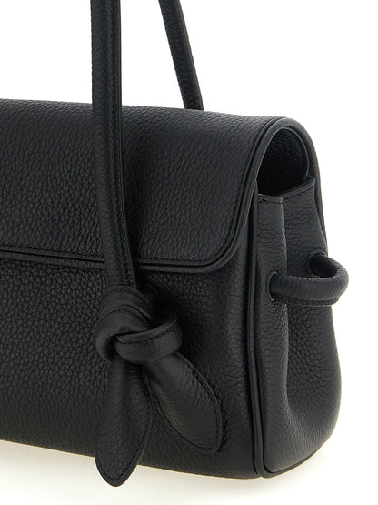 Jacquemus Schwarze Kalbsleder-Handtasche