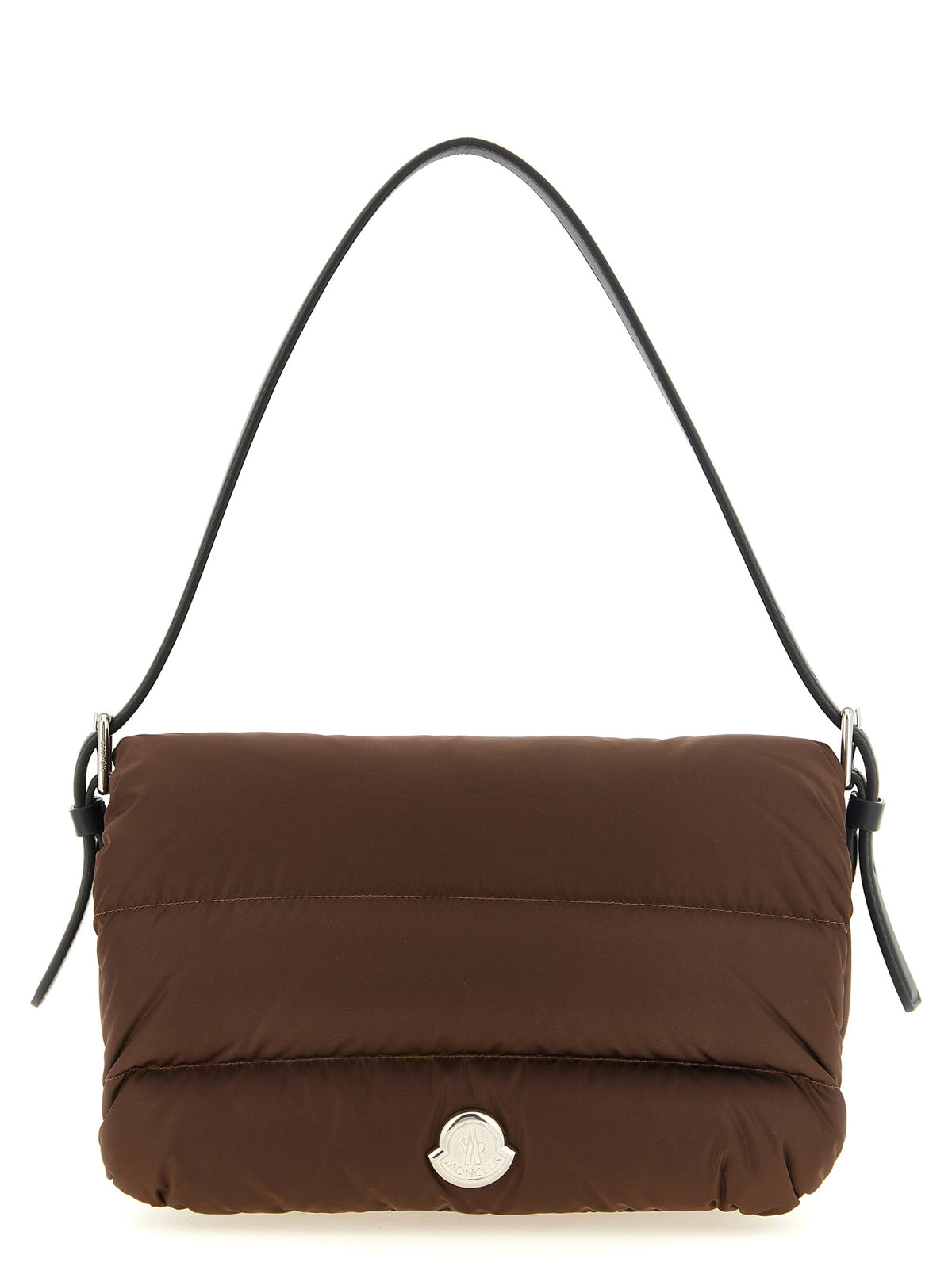 Moncler Schultertasche aus braunem Polyamid