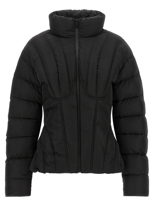 Elisabetta Franchi Polyester Jacket Full-Length – Black
