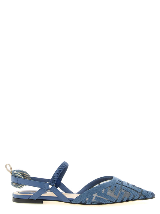Fendi Sandali in Poliammide – Blu