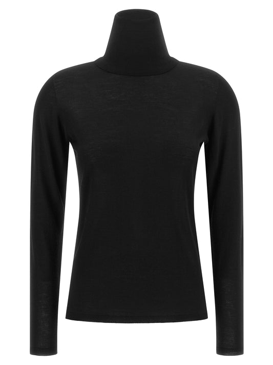 Max Mara Cardigan in Lana Vergine – Nero