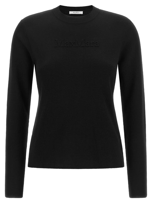 Max Mara Cardigan in Lana Vergine – Nero