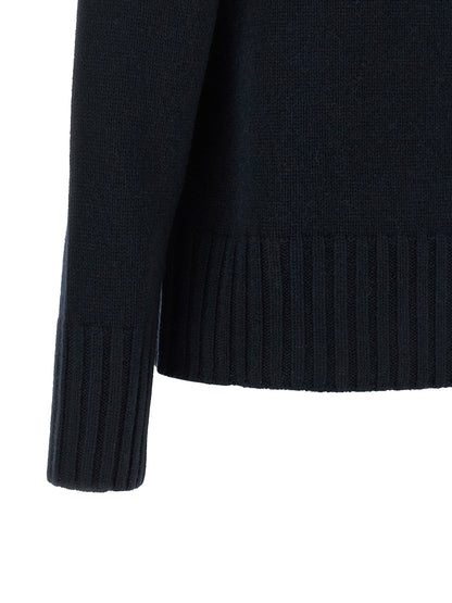 'S Max Mara Blauer Wollcardigan