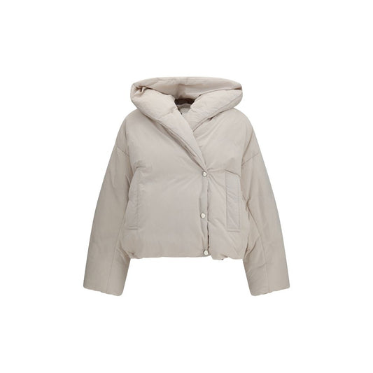 Max Mara Polyamide Jacket Full-Length – Grey