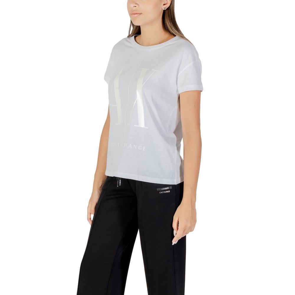 Armani Exchange T-Shirt in Cotone – Bianco