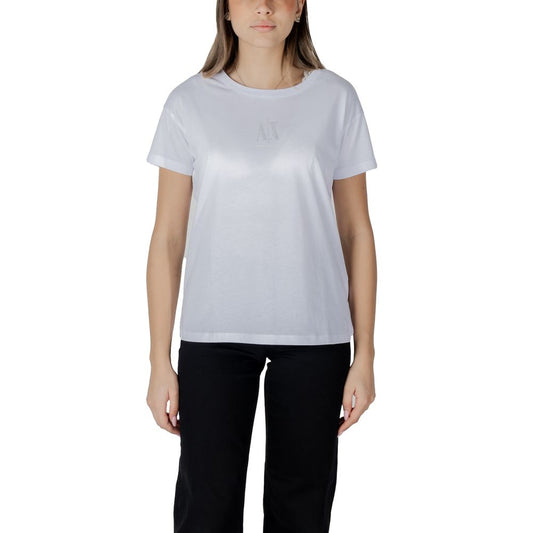 Armani Exchange Cotton T-Shirt – White