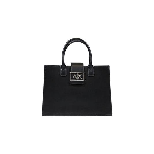 Armani Exchange Handbag in Polyester – Black