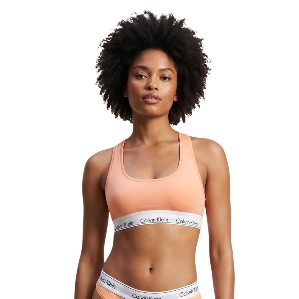 Calvin Klein Underwear Reggiseno in Cotone – Arancione