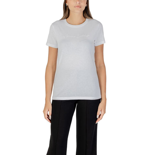Armani Exchange Cotton T-Shirt – White