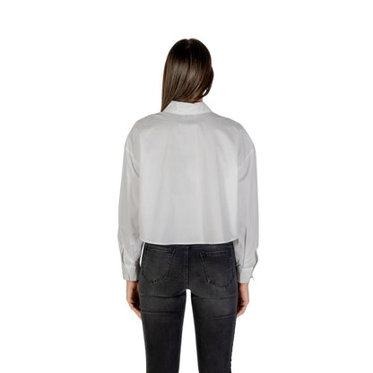 Armani Exchange Blusa in Cotone – Bianco