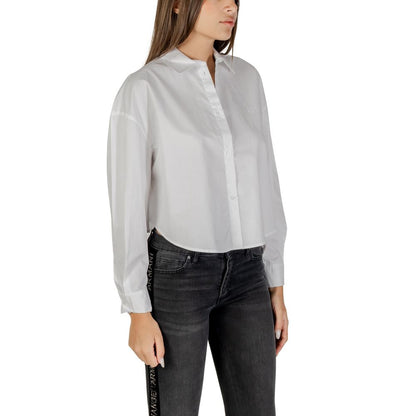 Armani Exchange Blusa in Cotone – Bianco