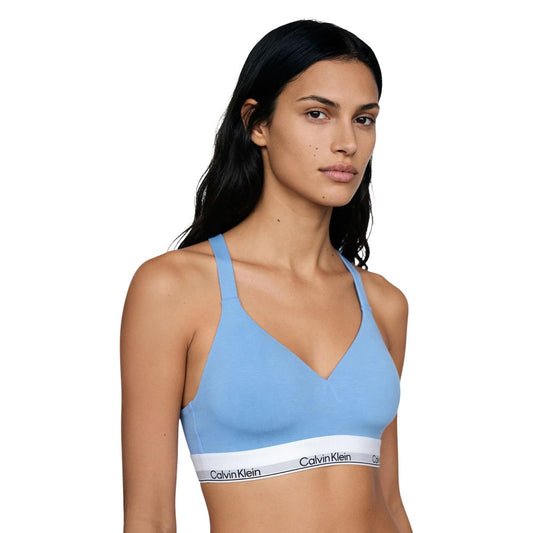 Calvin Klein Underwear Blauer Baumwoll-BH