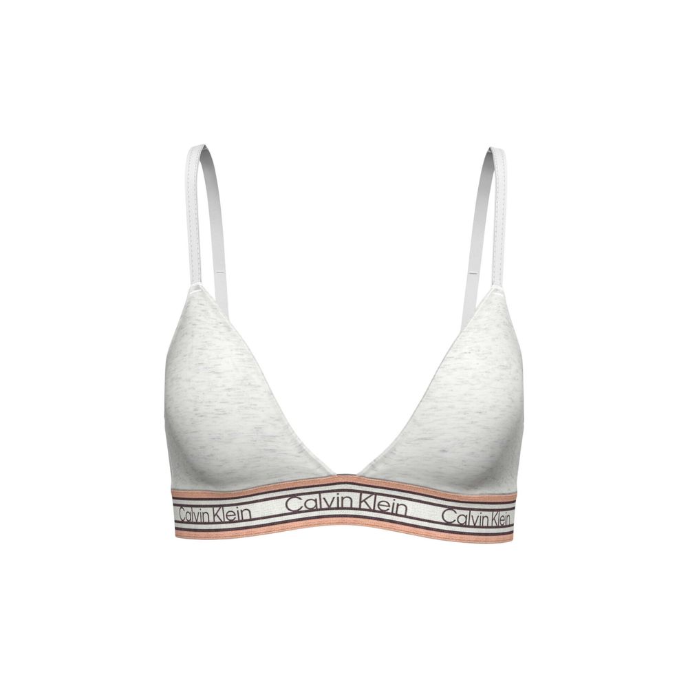 Calvin Klein Underwear Reggiseno in Cotone – Crema