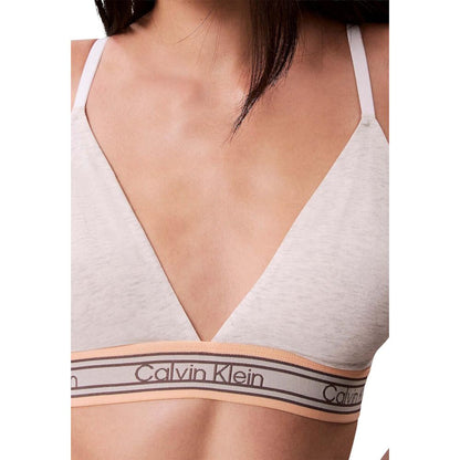 Calvin Klein Underwear Reggiseno in Cotone – Crema