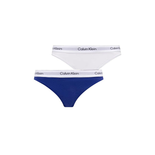 Calvin Klein Underwear Blaue Baumwoll-Panty