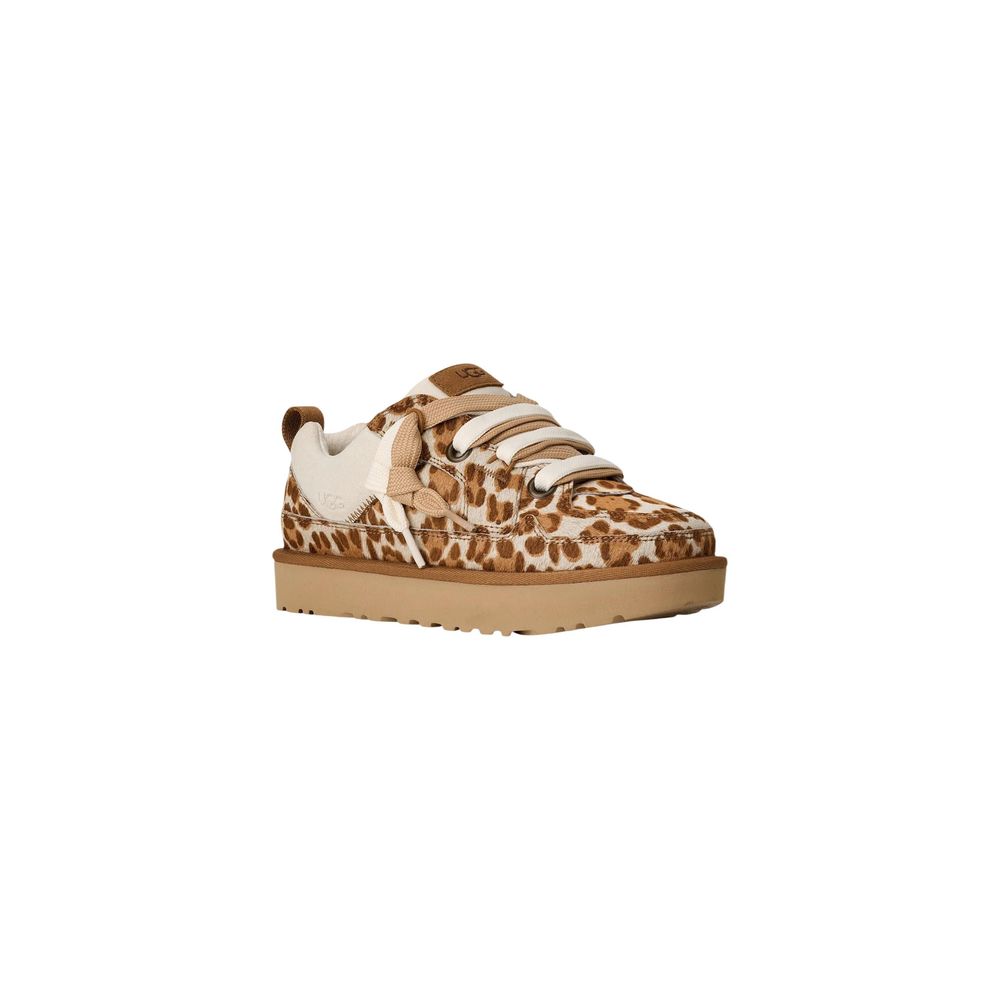 UGG Beige Suede Leather Platform Pumps – Produktansicht 2 | Arca Lucia