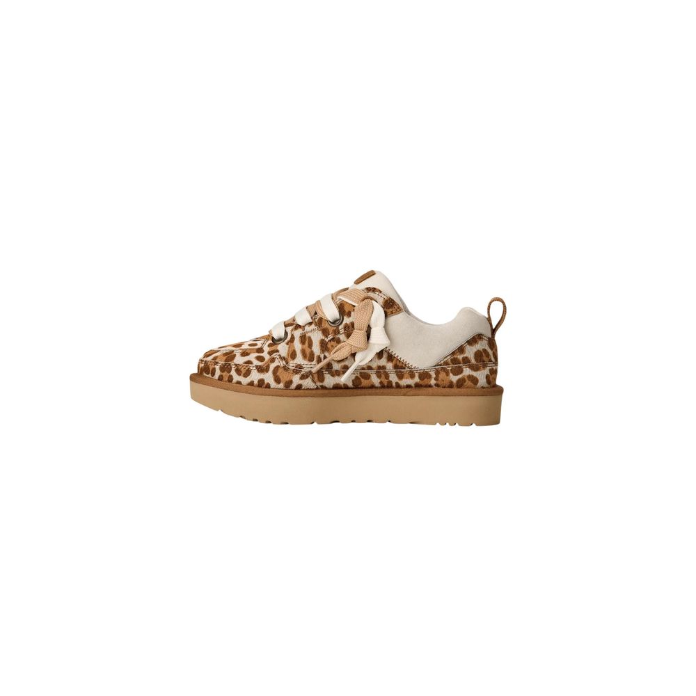 UGG Beige Suede Leather Platform Pumps – Produktansicht 3 | Arca Lucia