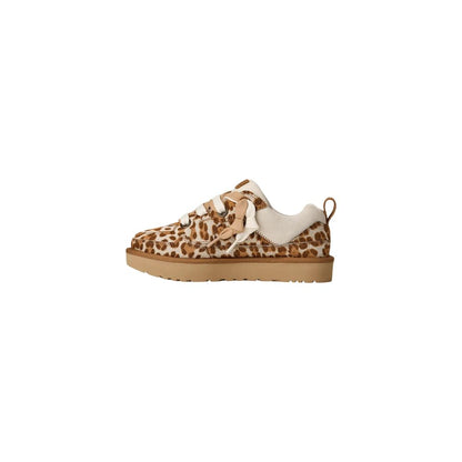UGG Beige Suede Leather Platform Pumps – Produktansicht 3 | Arca Lucia