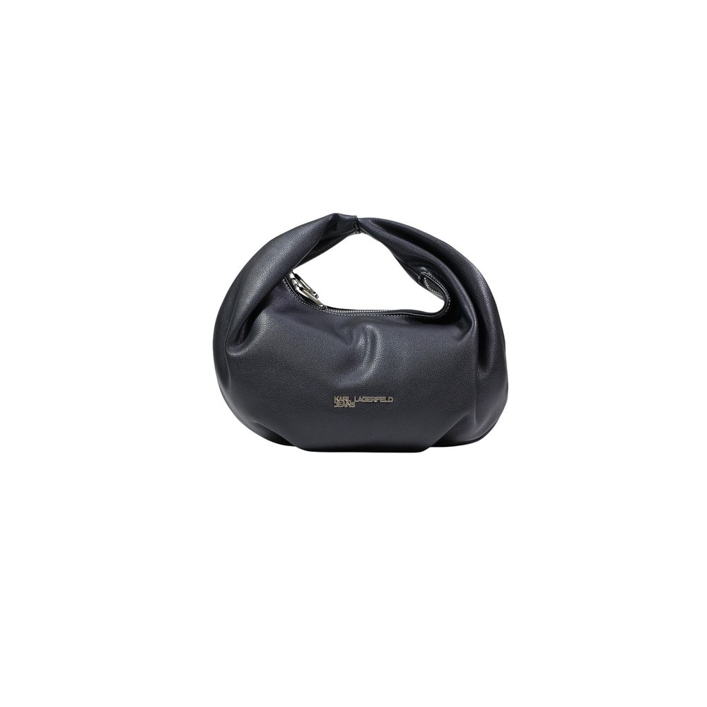 Karl Lagerfeld Schwarze Handtasche aus Polyethylen