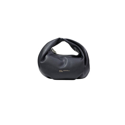 Karl Lagerfeld Schwarze Handtasche aus Polyethylen
