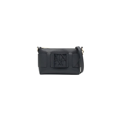 Armani Exchange Schwarze Handtasche aus Polyethylen